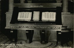 The Library of Congress, The Gutenberg Bible Postcard