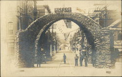 Centennial Arch Connellsville, PA Postcard Postcard