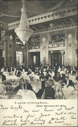 Hotel Belmont - Dining Room Postcard