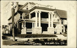 William Childs Residence Postcard