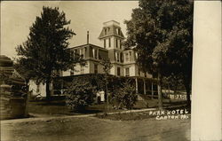 Park Hotel Canton, PA Postcard Postcard