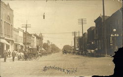 Street Scene Shakopee, MN Postcard Postcard