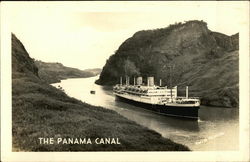 The Panama Canal Postcard