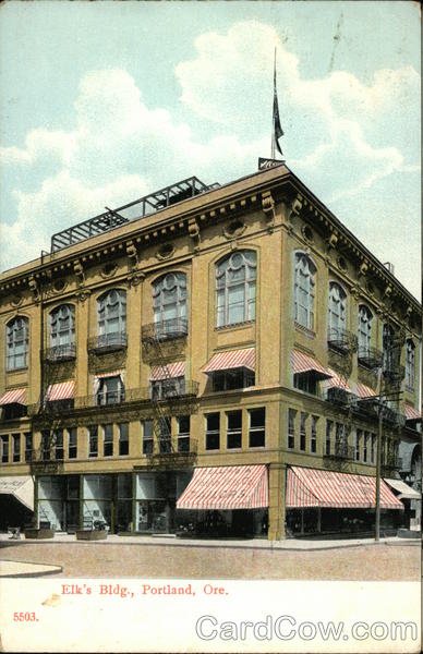 Elk's Bldg Portland Oregon