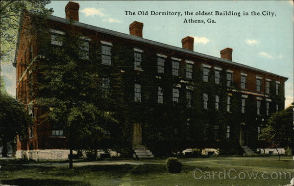 The Old Dormitory, The Oldest Building in the City Athens Georgia