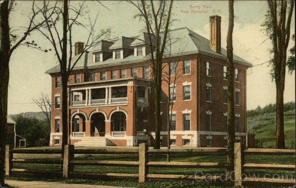 Berry Hall New Hampton New Hampshire