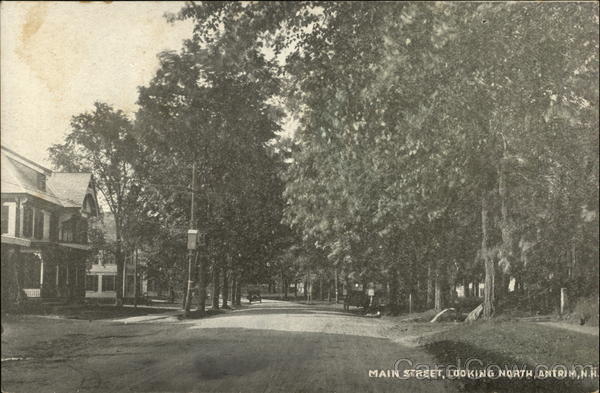 Main Street, Looking North Antrim New Hampshire