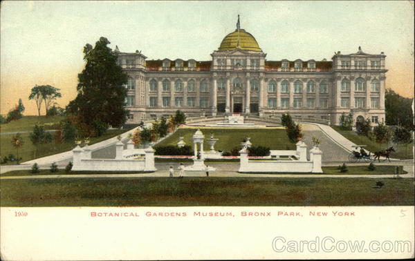 Botanical Gardens Museum, Bronx Park New York