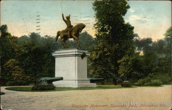 Kosciusko Monumnet, Kosciusko Park Milwaukee Wisconsin