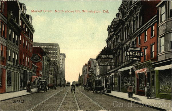 Market Street, North above 8th Wilmington Delaware