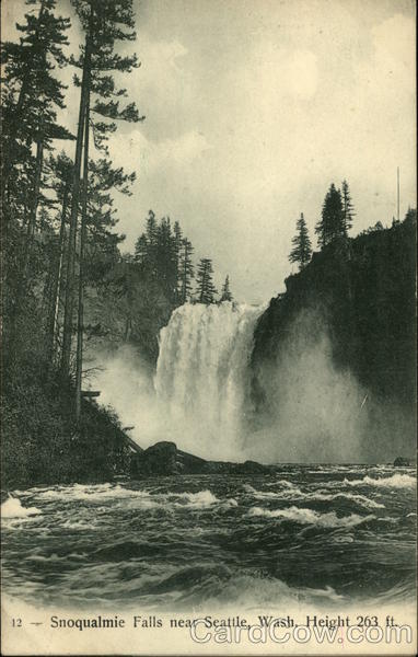 Snoqualmie Falls Seattle Washington