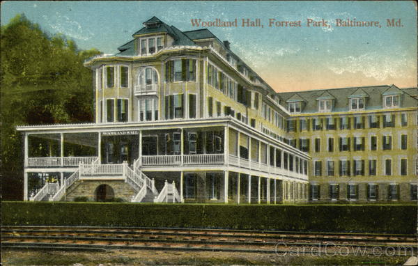 Woodland Hall, Forrest Park Baltimore Maryland