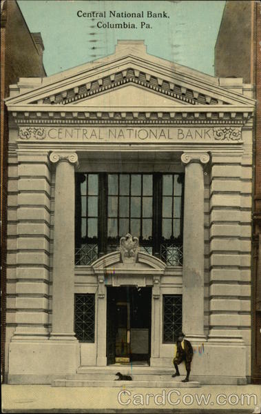 Street View of Central National Bank Columbia Pennsylvania