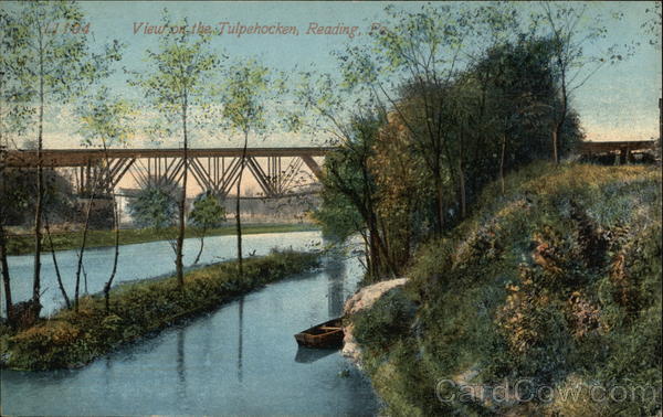 View on the Tulpehocken Reading Pennsylvania