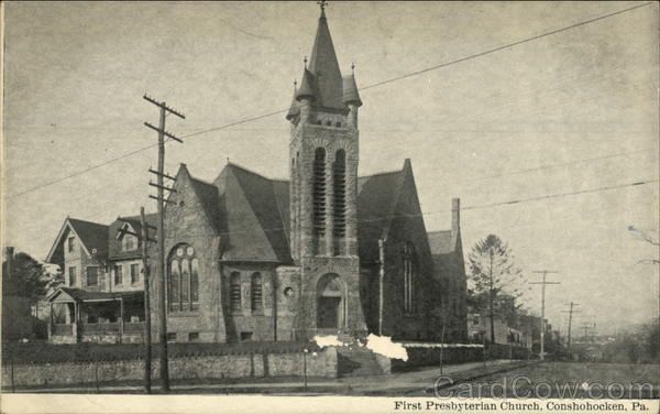 Street View of First Presbyterian Church Conshohocken Pennsylvania