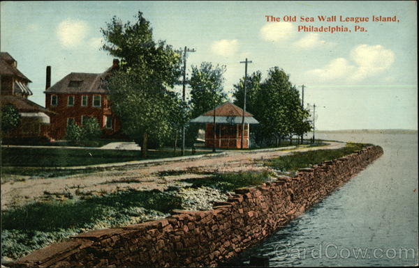 The Old Sea Wall League Island Philadelphia Pennsylvania