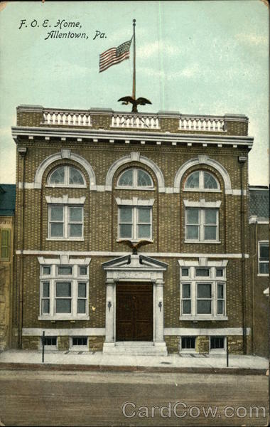 F.O.E. Home Allentown Pennsylvania