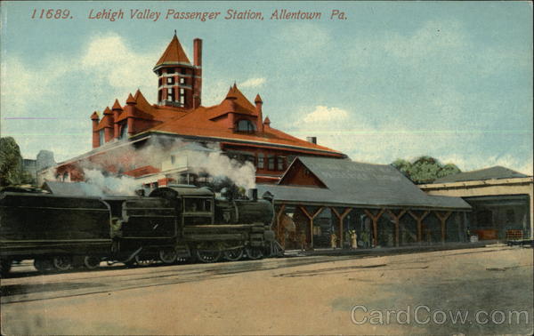 Lehigh Valley Passenger Station Allentown Pennsylvania