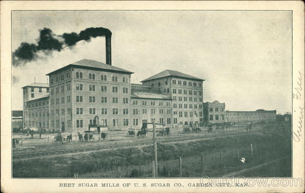 Beet Sugar Mills of U.S. Sugar Co Garden City Kansas