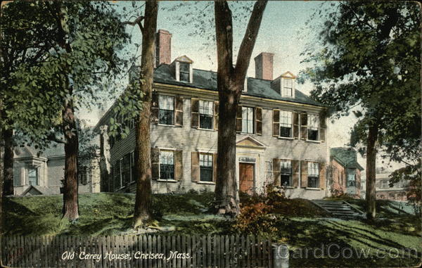 Old Carey House Chelsea Massachusetts