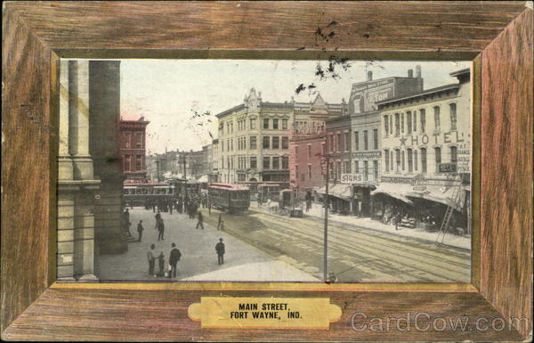 Main Street View Fort Wayne Indiana