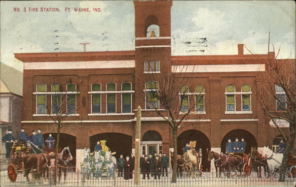 No.3 Fire Station Fort Wayne Indiana
