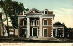 Masonic Temple Postcard