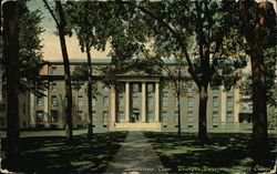 Wesleyan University - North College Postcard