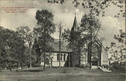 Wellesley College - Houghton Memorial Chapel Postcard