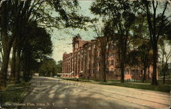 Obliston Flats Utica, NY Postcard Postcard