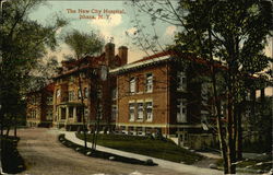 The New City Hospital Ithaca, NY Postcard Postcard