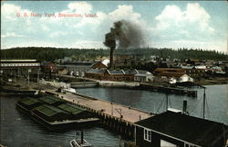 US Navy Yard Bremerton, WA Postcard Postcard