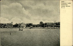 Fletcher Lake Ocean Grove, NJ Postcard Postcard