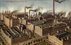 Pabst Brewery Postcard