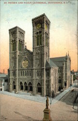 St. Peter's and Paul's Cathedral Providence, RI Postcard Postcard