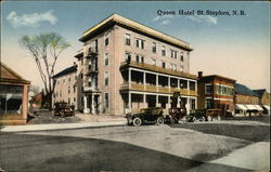 Queen Hotel Postcard