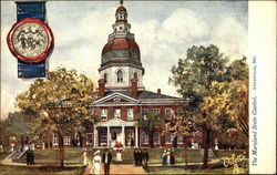 The Maryland State Capitol Annapolis, MD Postcard Postcard