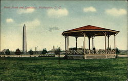 Band Stand and Speedway Washington, DC Washington DC Postcard Postcard