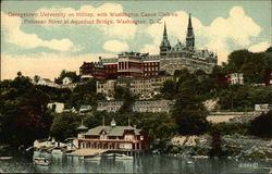 Georgetown University on Hilltop Washington, DC Washington DC Postcard Postcard