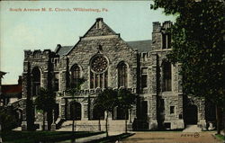 South Avenue M. E. Church Wilkinsburg, PA Postcard Postcard