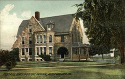 State Normal School - Cottage West Chester, PA Postcard Postcard