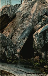 Ringing Rock Park - The Old Cave Pottstown, PA Postcard Postcard