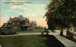 Hamilton Street Allentown, PA Postcard Postcard