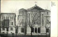 St. Patrick's Church Norristown, PA Postcard Postcard