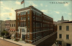 Y.M.C.A Pottsville, PA Postcard Postcard