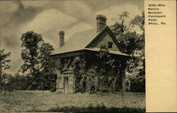 William Penn's Mansion, Fairmount Park Postcard