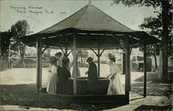 Spring House Postcard