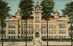 Washington School Fort Wayne, IN Postcard Postcard