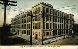 Lamp Works of General Electric Co Fort Wayne, IN Postcard Postcard