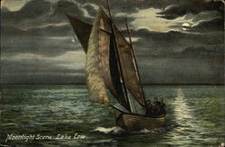 Moonlight Scene on the Water Moonlight Scene on the Water